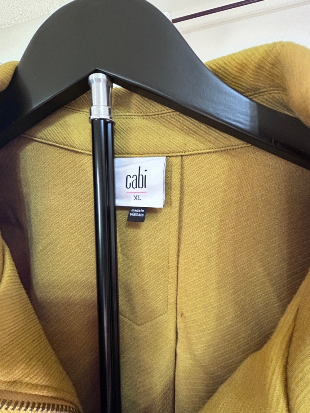 CAbi XL Green Knit Jacket ntw